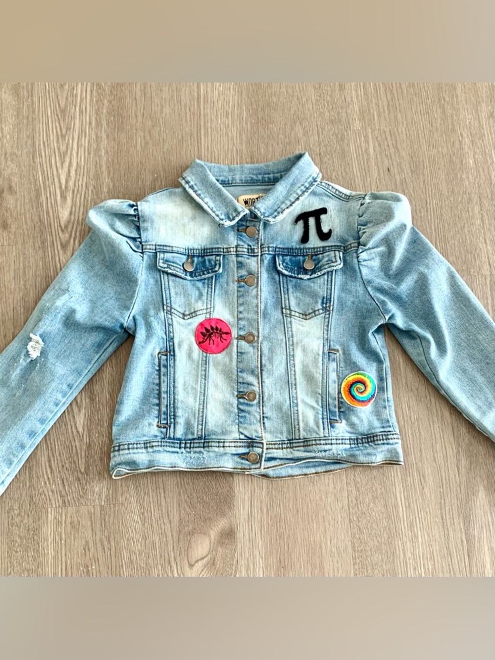 Denim Patchwork Jacket